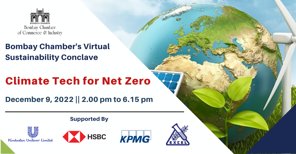 Special Address – Sustainability is Next Digital by, Anjali Bansal @ Bombay Chamber Sustainability Conclave 2022 (Virtual) : Climate Tech Net Zero