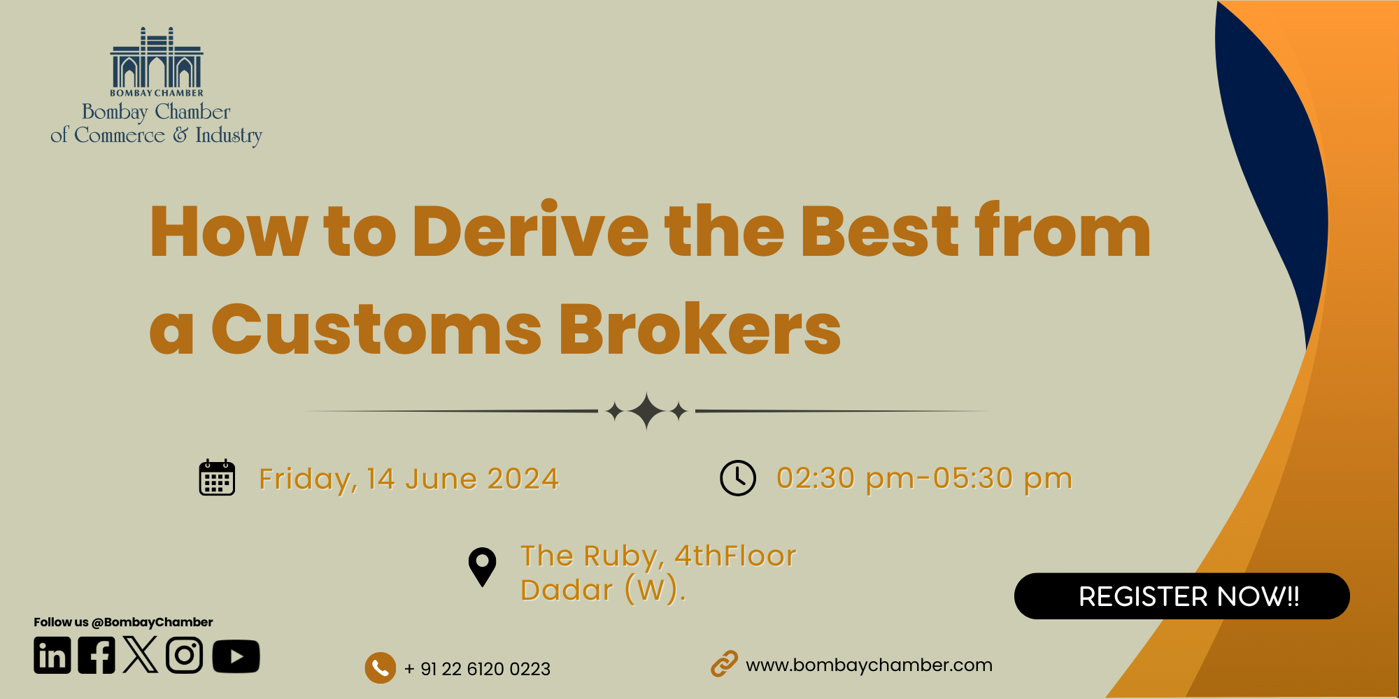 Seminar on “How to Derive the Best from a Customs Brokers”