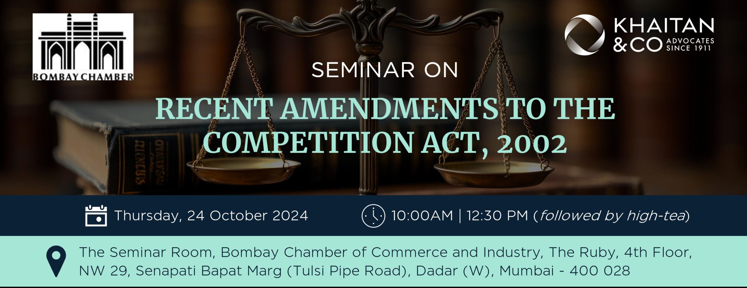 Seminar on Recent Amendments to the Competiton Act, 2002