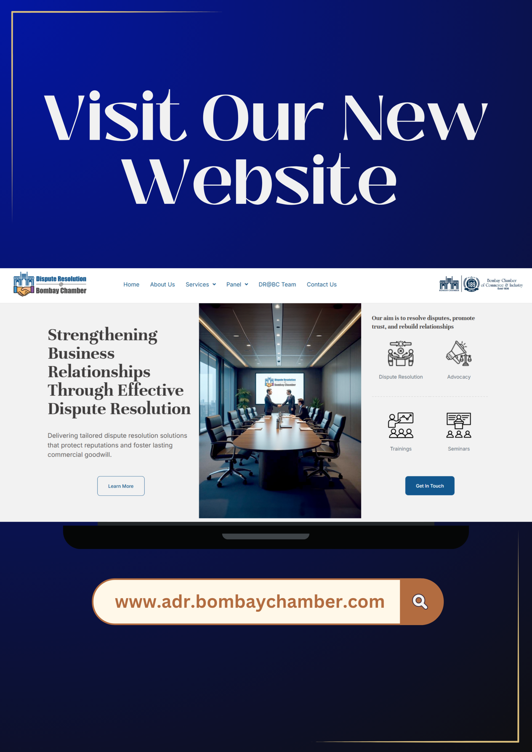 Visit Our New Website https://adr.bombaychamber.com/