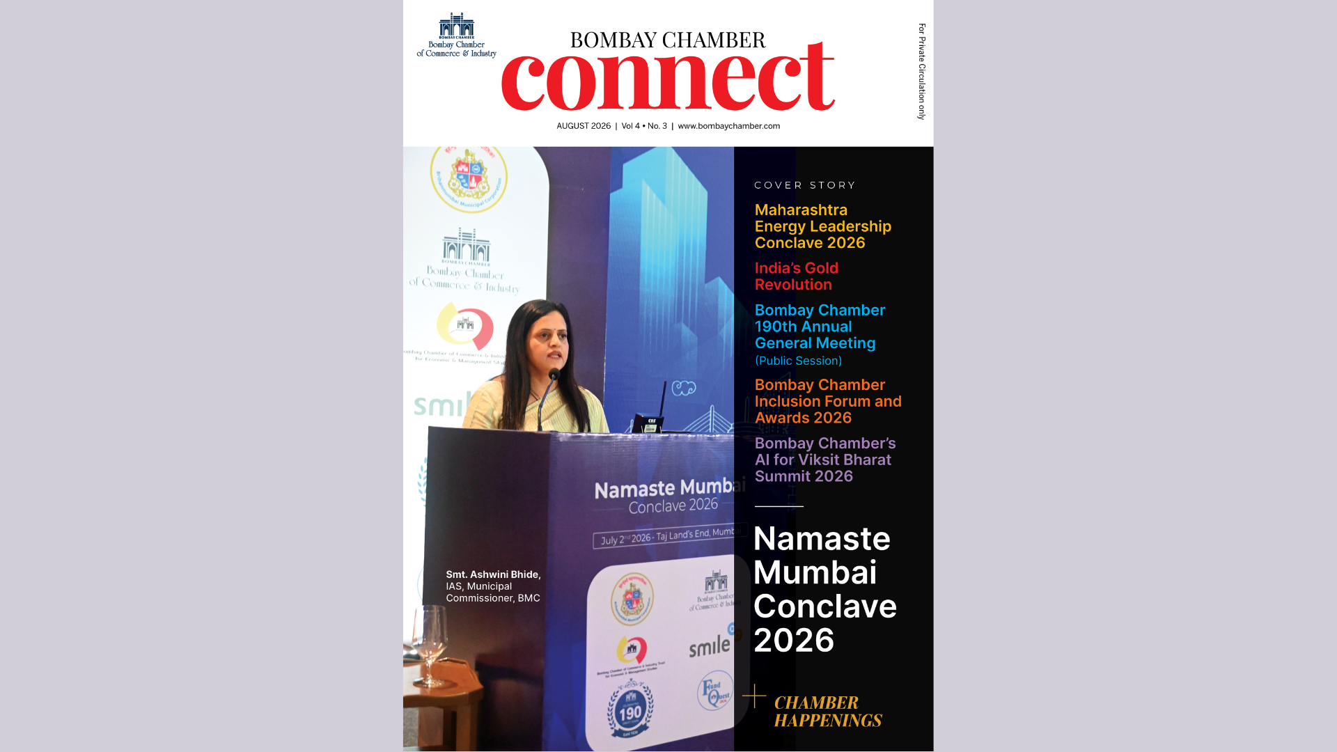 Bombay Chamber Connect- August 2026